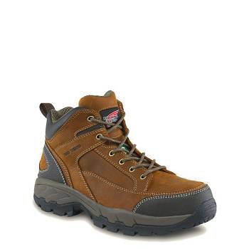 Red Wing TruHiker 5-inch CSA Safety Toe - Bordove Turistické Topánky Panske, RW275SK